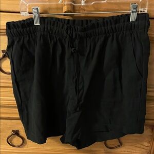Old Navy Women's High Waist Black Shorts